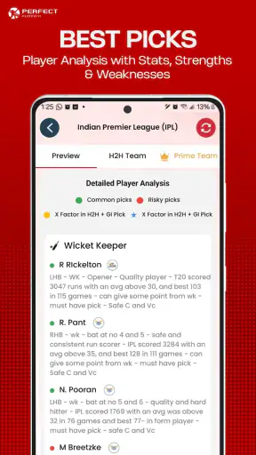 PP11 - Fantasy Dream Team 11 screenshot