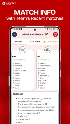 PP11 - Fantasy Dream Team 11 screenshot