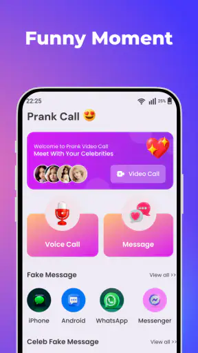 Prank Sounds: Fun Call & Chat screenshot
