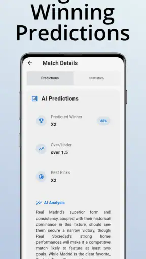 Predwit - AI फुटबॉल टिप्स screenshot