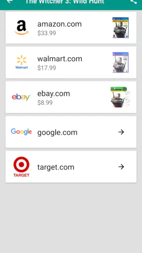 Price Scanner screenshot