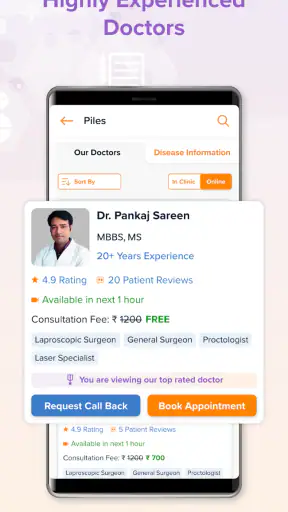Pristyn Care- Healthcare App screenshot
