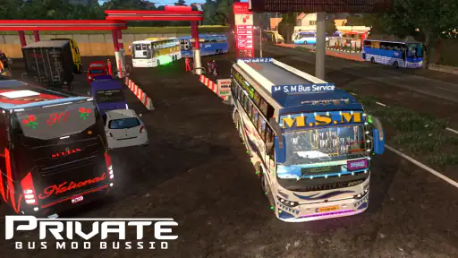 Private Bus Mod Bussid screenshot