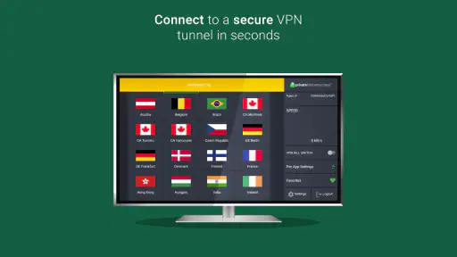 Private Internet Access VPN screenshot