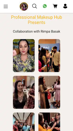 PROFESSIONAL MAKEUP HUB screenshot