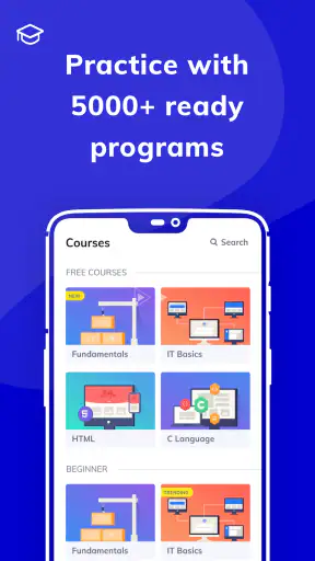 Programming Hub: Learn to code screenshot