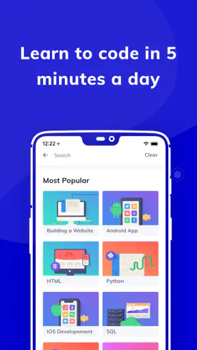 Programming Hub: Learn to code screenshot