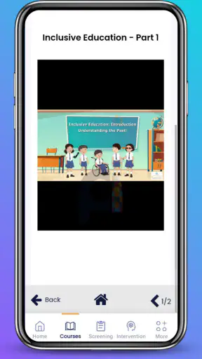 Project Inclusion screenshot