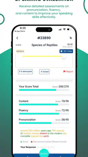 PTE Academic & Core Mock Tests screenshot