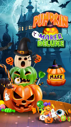 Pumpkin Maker Halloween Fun screenshot
