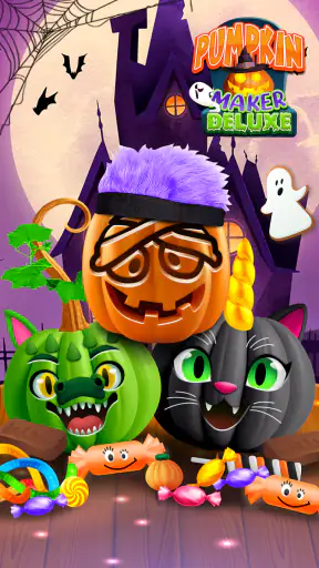 Pumpkin Maker Halloween Fun screenshot