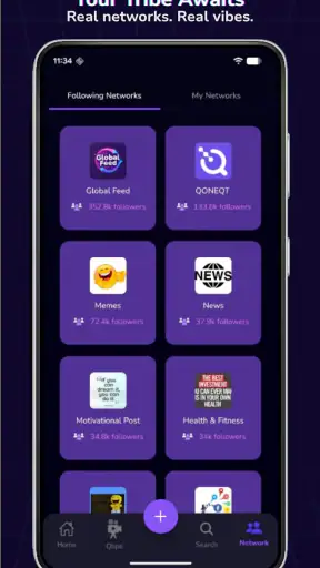 Qoneqt – Verified Social screenshot