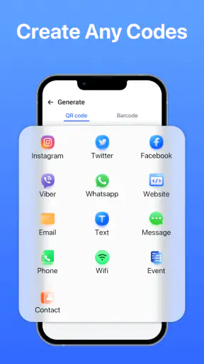 QR Explorer screenshot