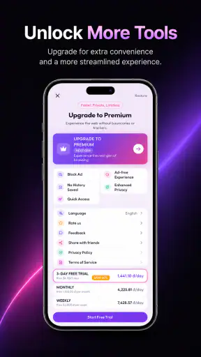 Quartz: Private Web Browser screenshot