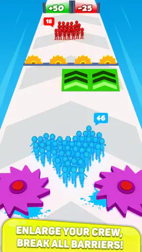 Rabble Runner - War Run Games screenshot