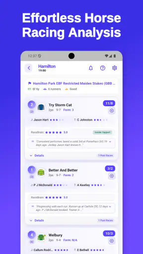 RaceBrain - Horse Racing screenshot