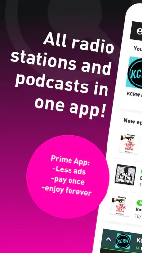 radio.net PRIME screenshot