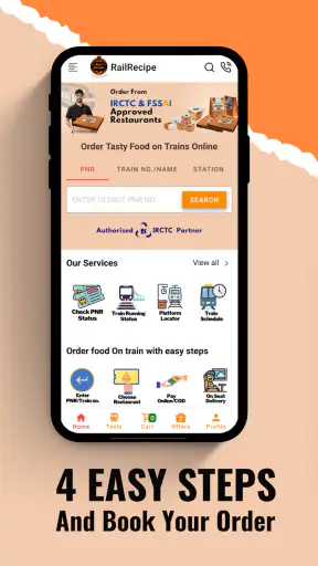 RailRecipe-Order Food on Train screenshot