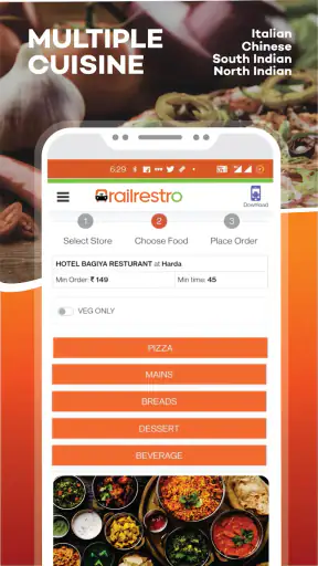 RailRestro-Order Food on Train screenshot