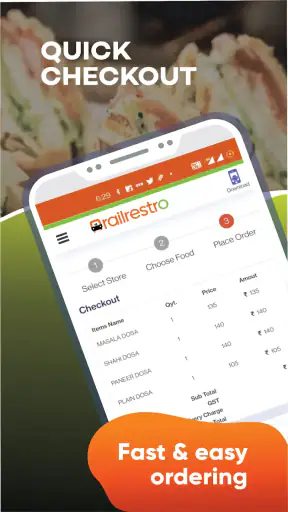 RailRestro-Order Food on Train screenshot