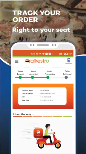 RailRestro-Order Food on Train screenshot