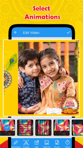 Raksha Bandhan Video Maker screenshot