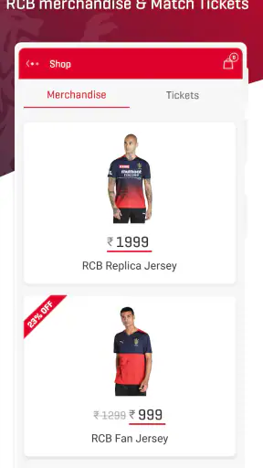 RCB Official- Live IPL Cricket screenshot