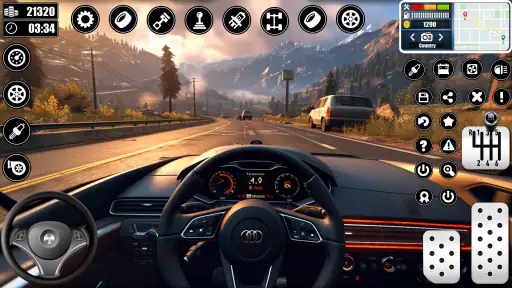 Real Car Driving School Games screenshot