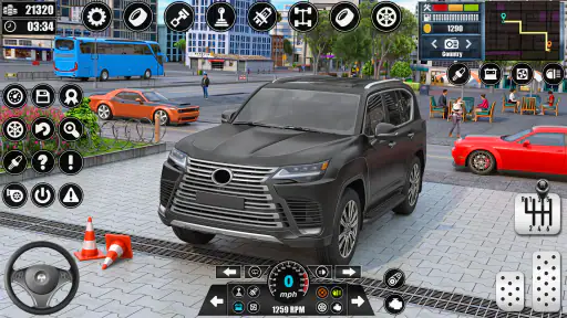 Real Car Driving School Games screenshot