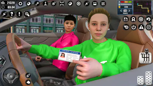 Real Car Driving School Games screenshot