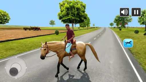 Real Farm Tractor Driving Game screenshot