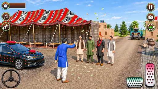 Real Indian Tractor: Farm Game screenshot