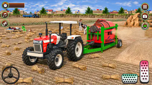 Real Indian Tractor: Farm Game screenshot