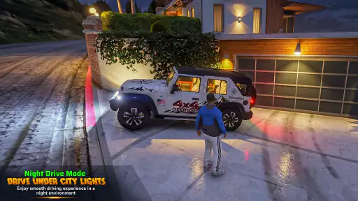 Real Jeep Driving Offroad Game screenshot