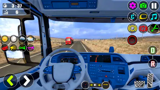 Real Truck Driving Truck Games screenshot