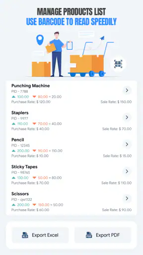 Realtime Inventory Management screenshot