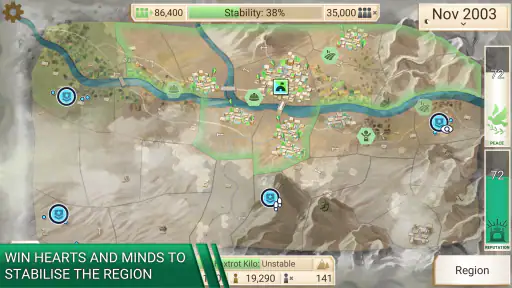 Rebel Inc. screenshot