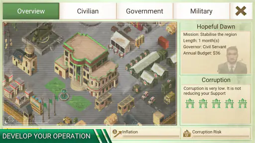 Rebel Inc. screenshot