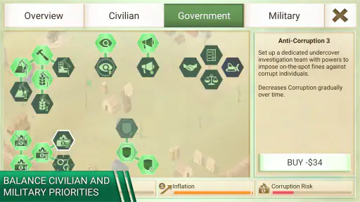 Rebel Inc. screenshot