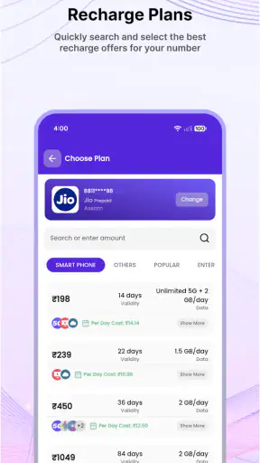 Recharge Hub: Recharge App screenshot