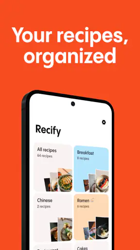 Recify - Keeper & Organizer screenshot