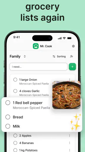 Recipe Keeper - Mr. Cook screenshot
