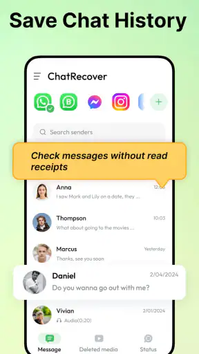 Recover Deleted Messages screenshot