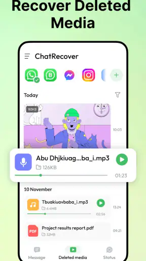 Recover Deleted Messages screenshot