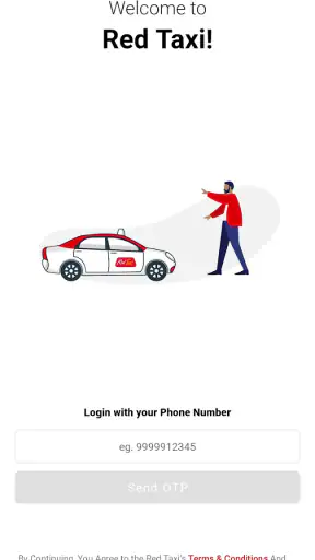 RedTaxi: Book Cab, Auto & Bike screenshot