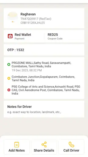 RedTaxi: Book Cab, Auto & Bike screenshot