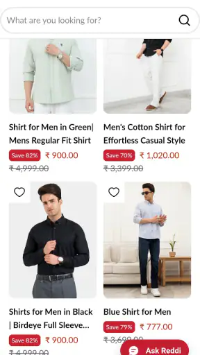 Redtape Online Shopping App screenshot
