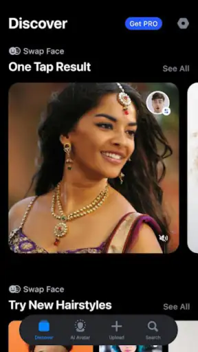 Reface: Funny face swap videos screenshot