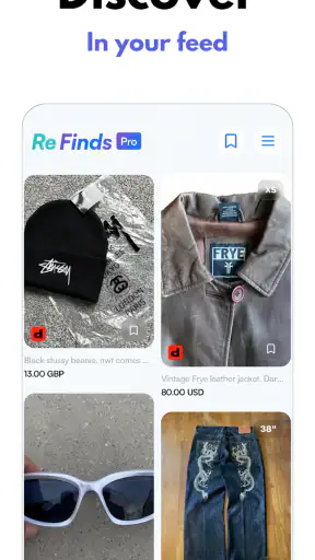Refind: Find clothes by photo screenshot