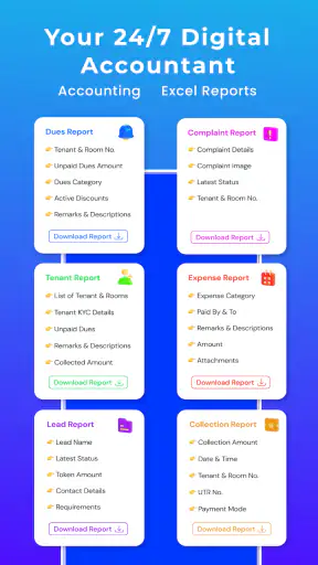 RentOk PG Hostel Flat Manager screenshot